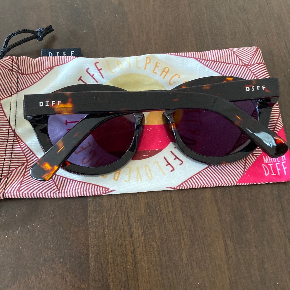 Diff Tortoise Sunglasses - image 1